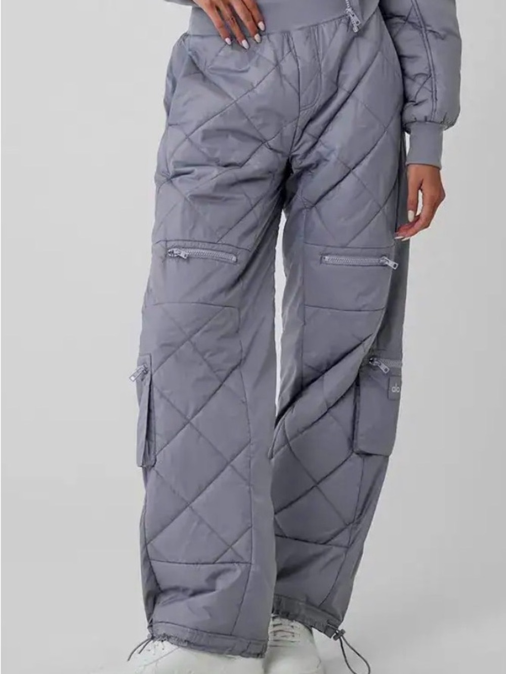 ALO YOGA- High Waist Snowroder Quilted puffer pants  - NEW NEVER WORN